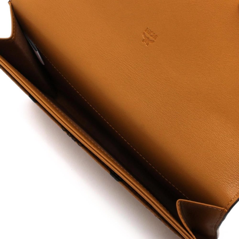 Mcm Long Wallet Visetos Ruby Red - image 2